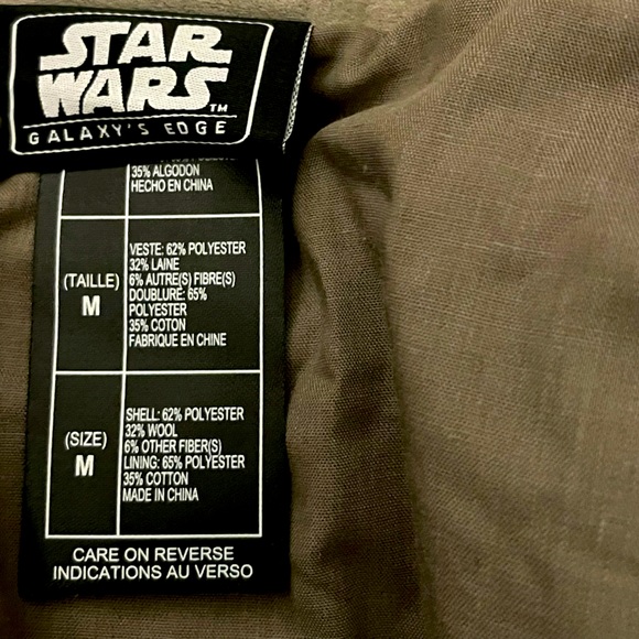 Star Wars Galaxy Edge Rey Vest Disneyland - Picture 3 of 3